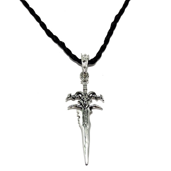 Men’s Steel Ram Head Pendant
